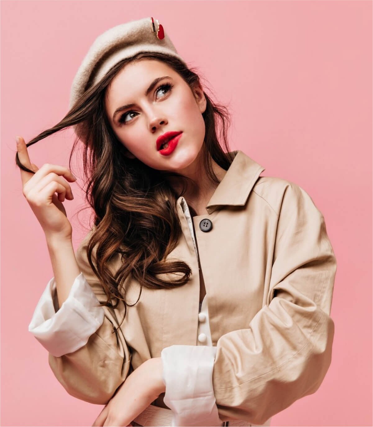 Earth-Tone Palazzo Pants - Image 2